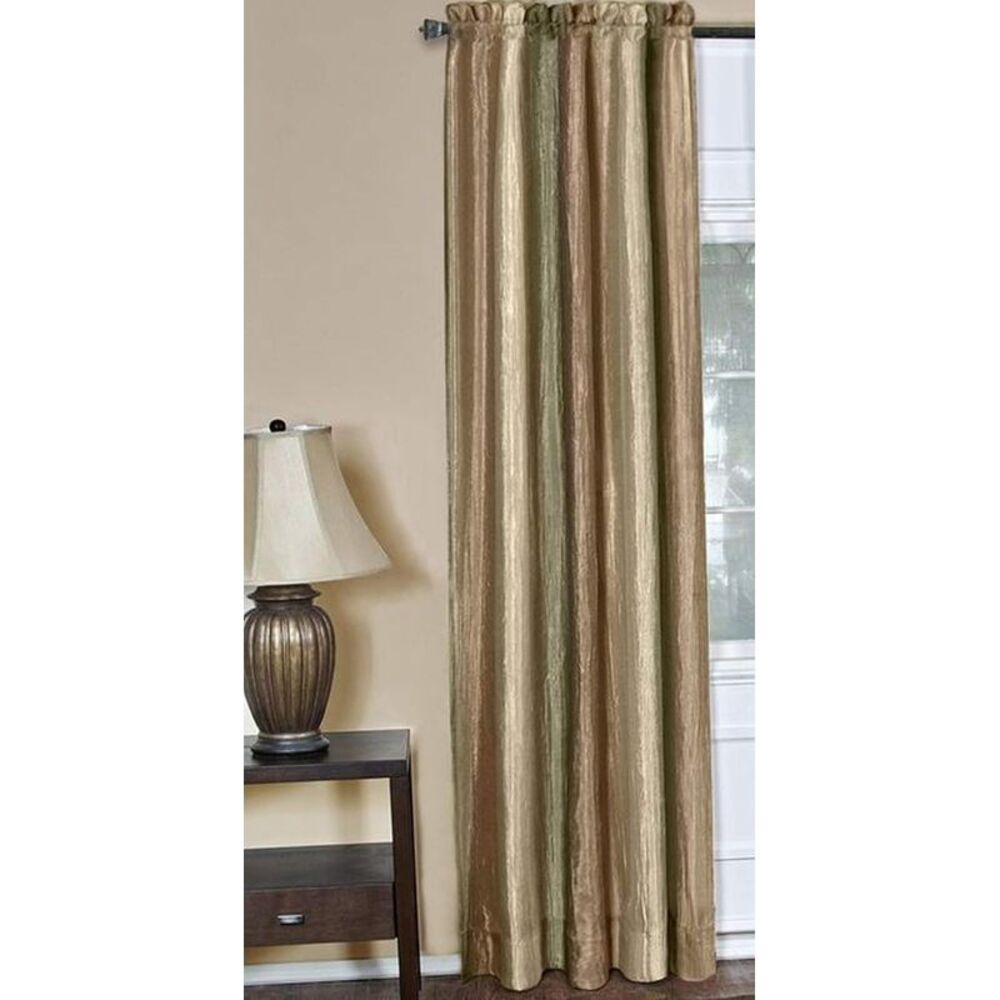 Ben&Jonah PrimeHome Collection Ombre Window Curtain Panel 50x63 - Earth